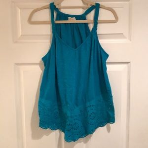 Meadow Rue/Anthropologie Teal Top